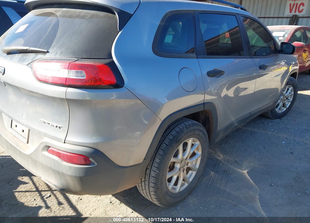 2016 JEEP CHEROKEE SPORT VIN: 1C4PJMAB2GW121915