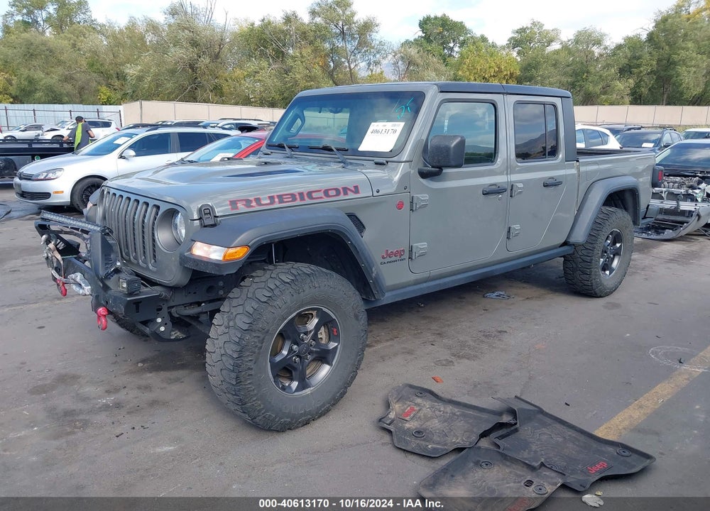 2021 JEEP GLADIATOR RUBICON 4X4 VIN: 1C6JJTBG6ML607285