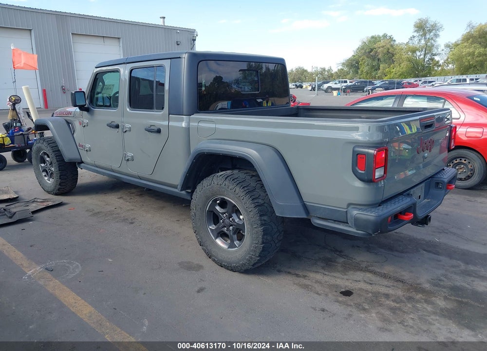 2021 JEEP GLADIATOR RUBICON 4X4 VIN: 1C6JJTBG6ML607285