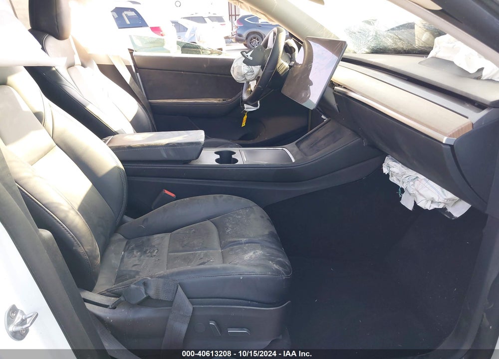 2021 TESLA MODEL Y LONG RANGE DUAL MOTOR ALL-WHEEL DRIVE VIN: 5YJYGAEE4MF213260