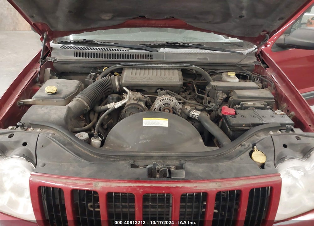 2005 JEEP GRAND CHEROKEE LAREDO VIN: 1J4GR48K45C549492