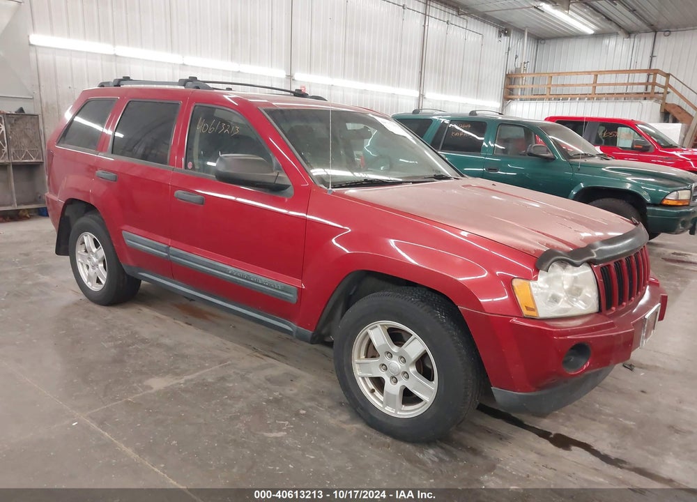 2005 JEEP GRAND CHEROKEE LAREDO VIN: 1J4GR48K45C549492
