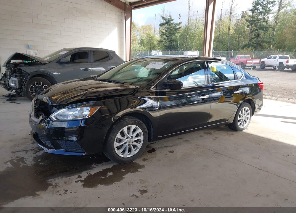 2019 NISSAN SENTRA SV VIN: 3N1AB7AP6KL624705