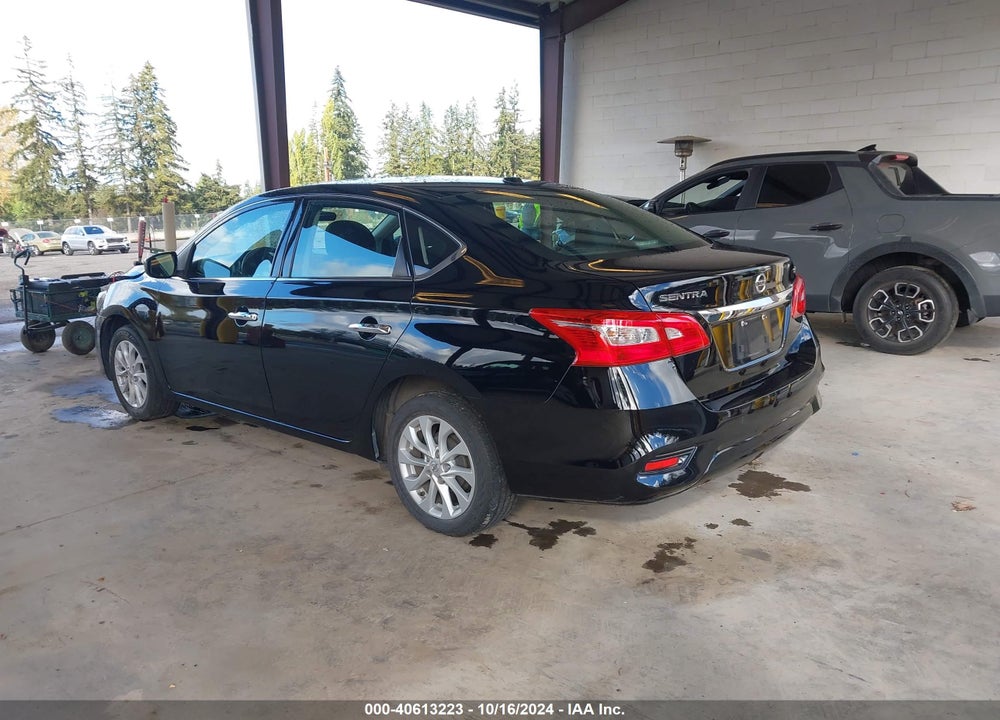 2019 NISSAN SENTRA SV VIN: 3N1AB7AP6KL624705