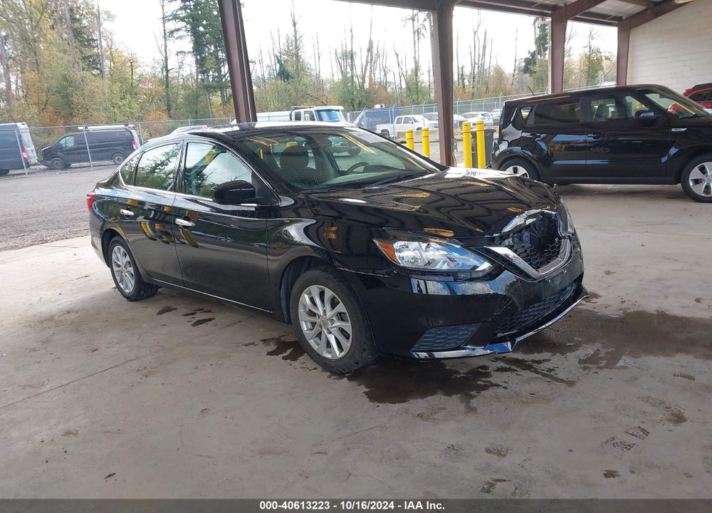 2019 NISSAN SENTRA SV VIN: 3N1AB7AP6KL624705