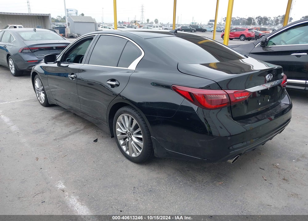 2021 INFINITI Q50 LUXE VIN: JN1EV7BP6MM704005