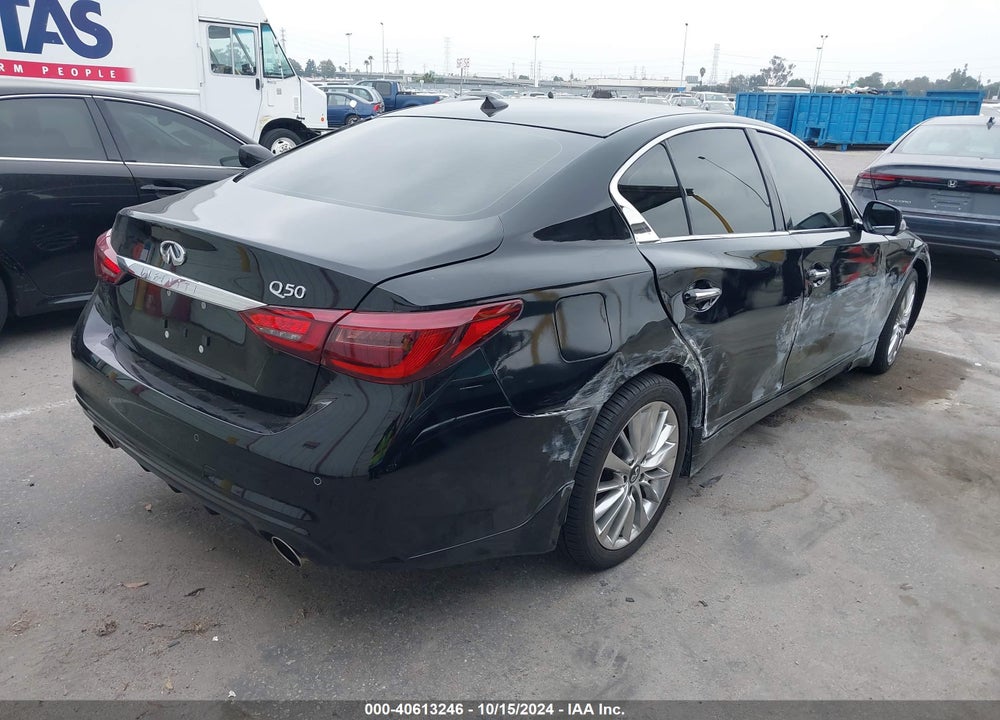 2021 INFINITI Q50 LUXE VIN: JN1EV7BP6MM704005