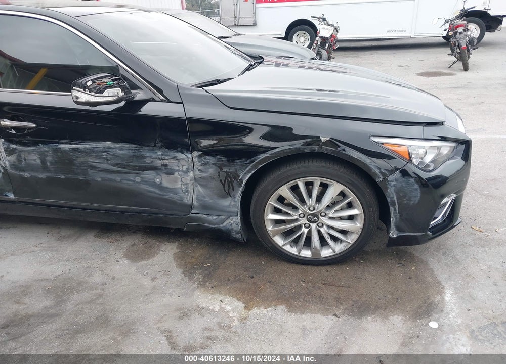 2021 INFINITI Q50 LUXE VIN: JN1EV7BP6MM704005