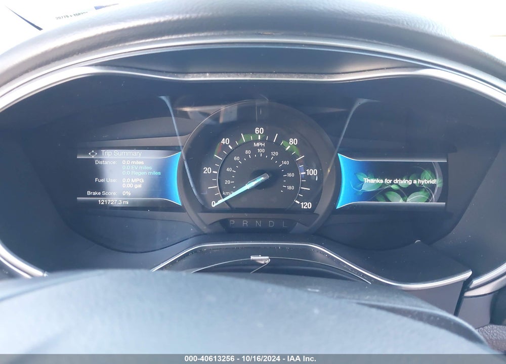 2014 FORD FUSION HYBRID SE VIN: 3FA6P0LU1ER122092