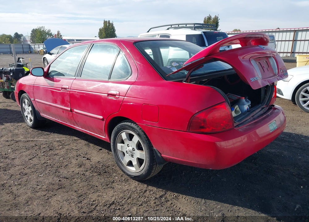 2006 NISSAN SENTRA 1.8S VIN: 3N1CB51D56L635364