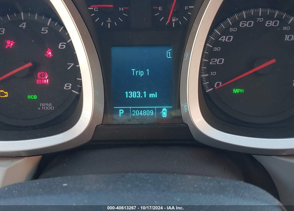 2010 CHEVROLET EQUINOX LS VIN: 2CNALBEW4A6307681
