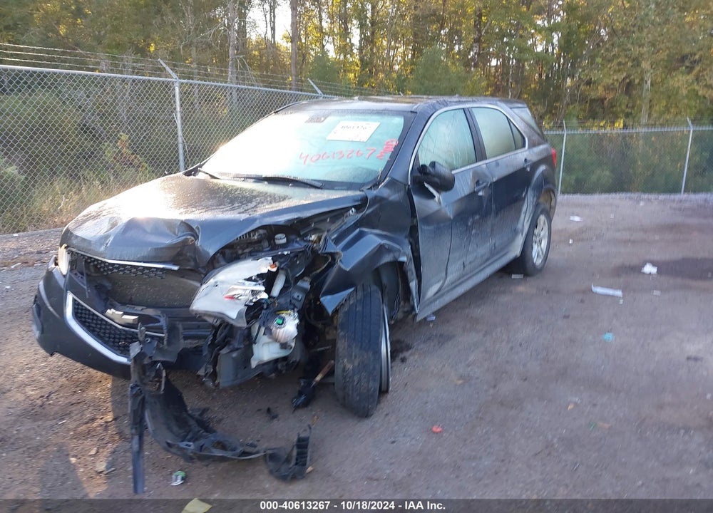 2010 CHEVROLET EQUINOX LS VIN: 2CNALBEW4A6307681