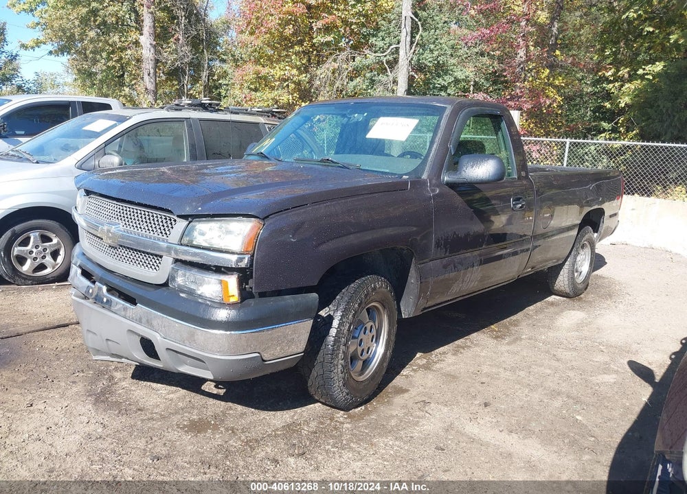 2004 CHEVROLET SILVERADO 1500 WORK TRUCK VIN: 1GCEK14TX4Z314007