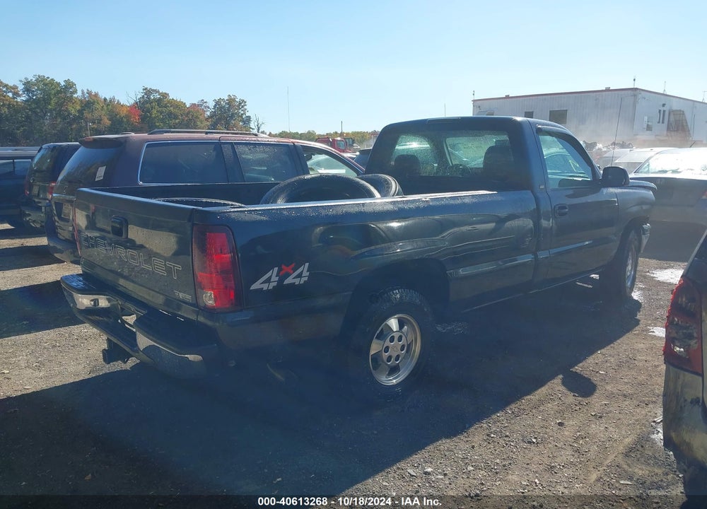2004 CHEVROLET SILVERADO 1500 WORK TRUCK VIN: 1GCEK14TX4Z314007