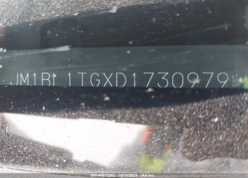 2013 MAZDA 3 I SV VIN: JM1BL1TGXD1730979