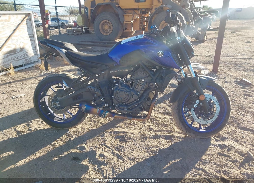 2021 YAMAHA MT07 VIN: JYARM32E2MA001443