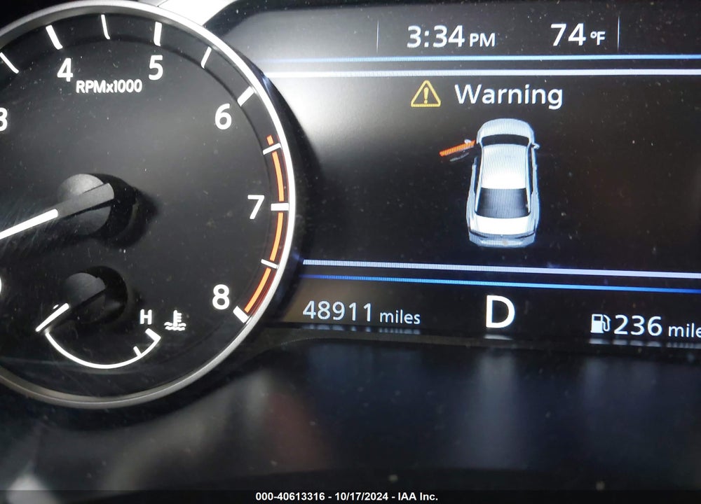 2022 NISSAN ALTIMA SR FWD VIN: 1N4BL4CV1NN350106