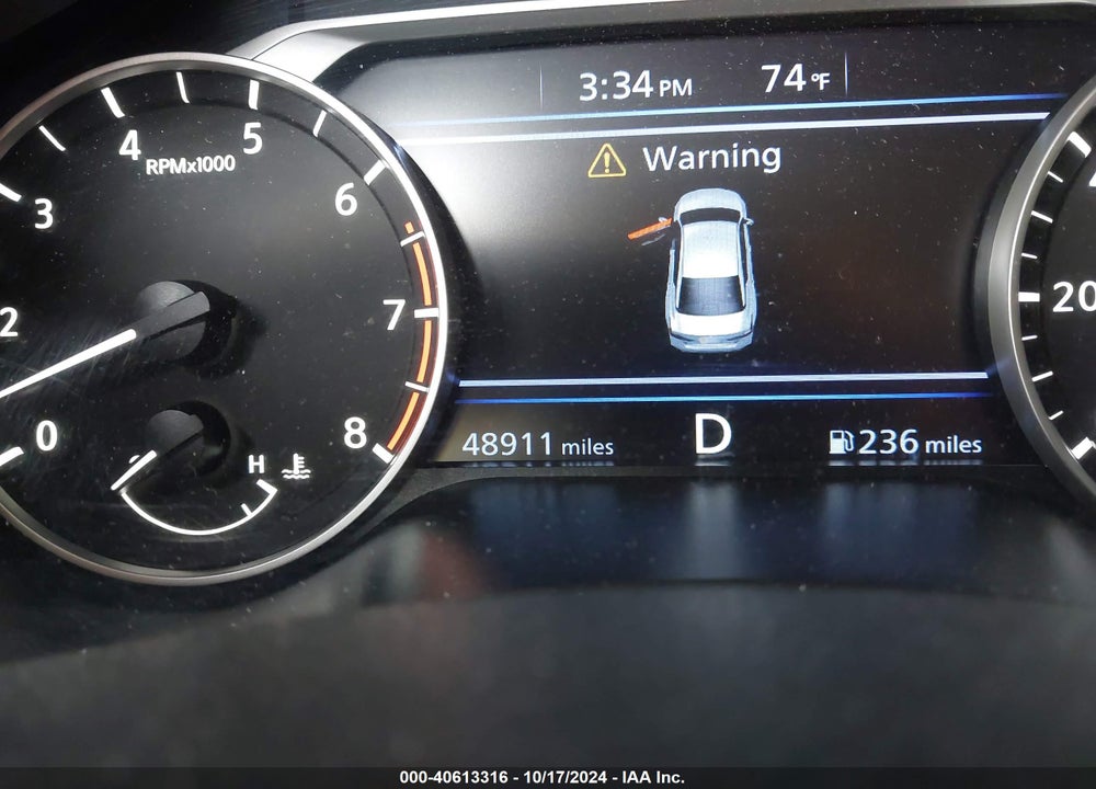 2022 NISSAN ALTIMA SR FWD VIN: 1N4BL4CV1NN350106