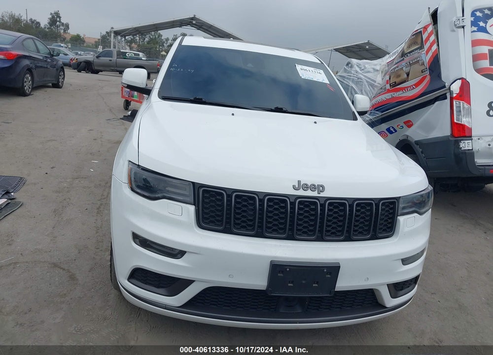 2018 JEEP GRAND CHEROKEE HIGH ALTITUDE 4X2 VIN: 1C4RJECG6JC472259