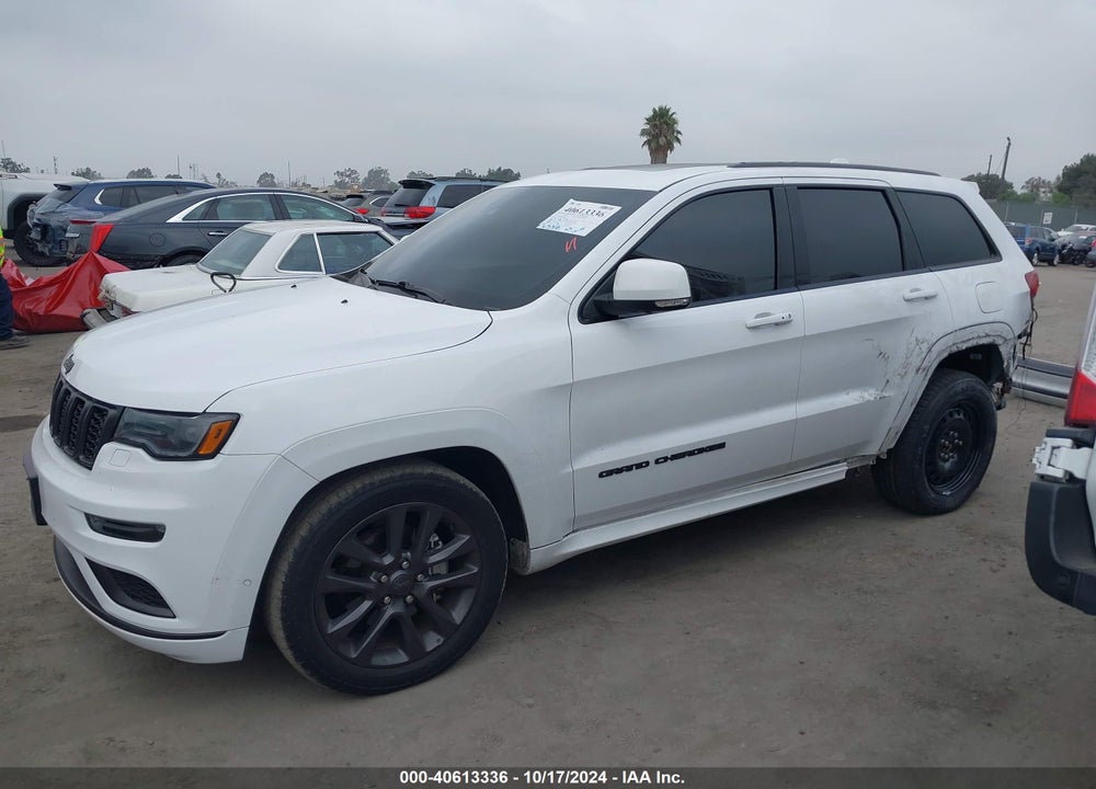 2018 JEEP GRAND CHEROKEE HIGH ALTITUDE 4X2 VIN: 1C4RJECG6JC472259