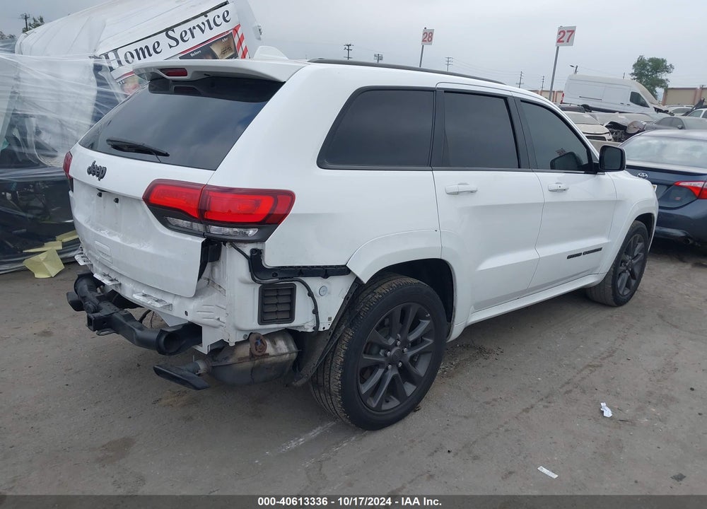 2018 JEEP GRAND CHEROKEE HIGH ALTITUDE 4X2 VIN: 1C4RJECG6JC472259