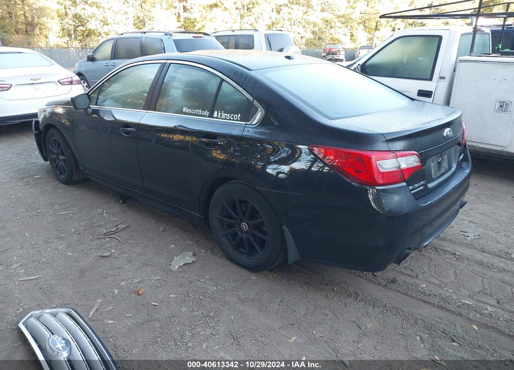 2015 SUBARU LEGACY 2.5I PREMIUM VIN: 4S3BNBE66F3066451