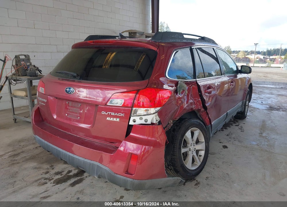 2013 SUBARU OUTBACK 2.5I LIMITED VIN: 4S4BRBKC7D3317131