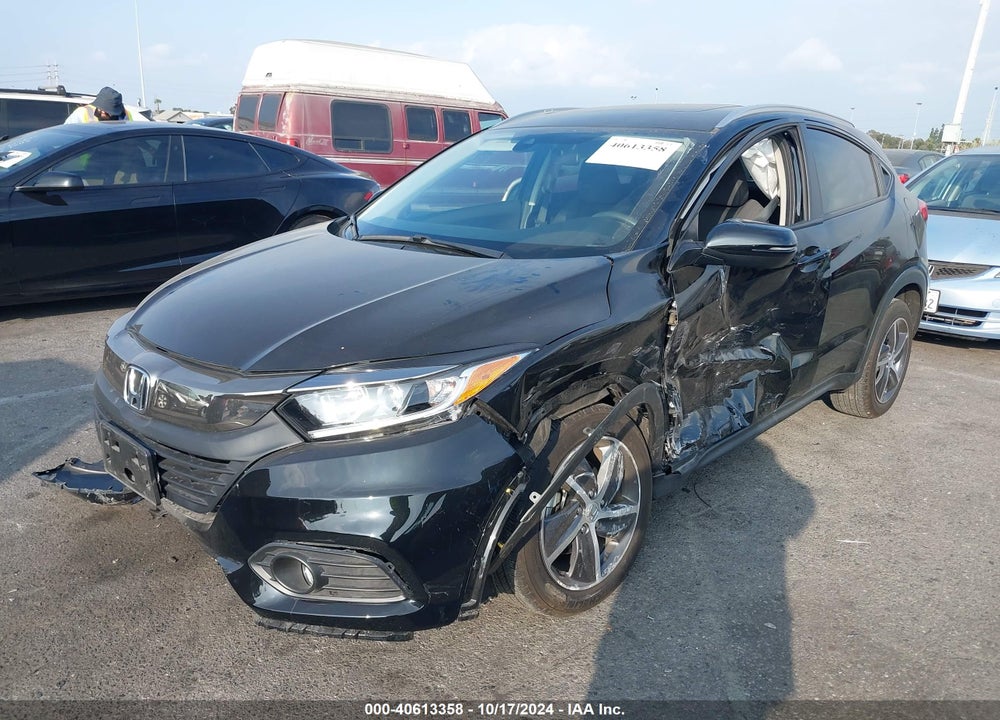 2022 HONDA HR-V 2WD EX VIN: 3CZRU5H51NM744116