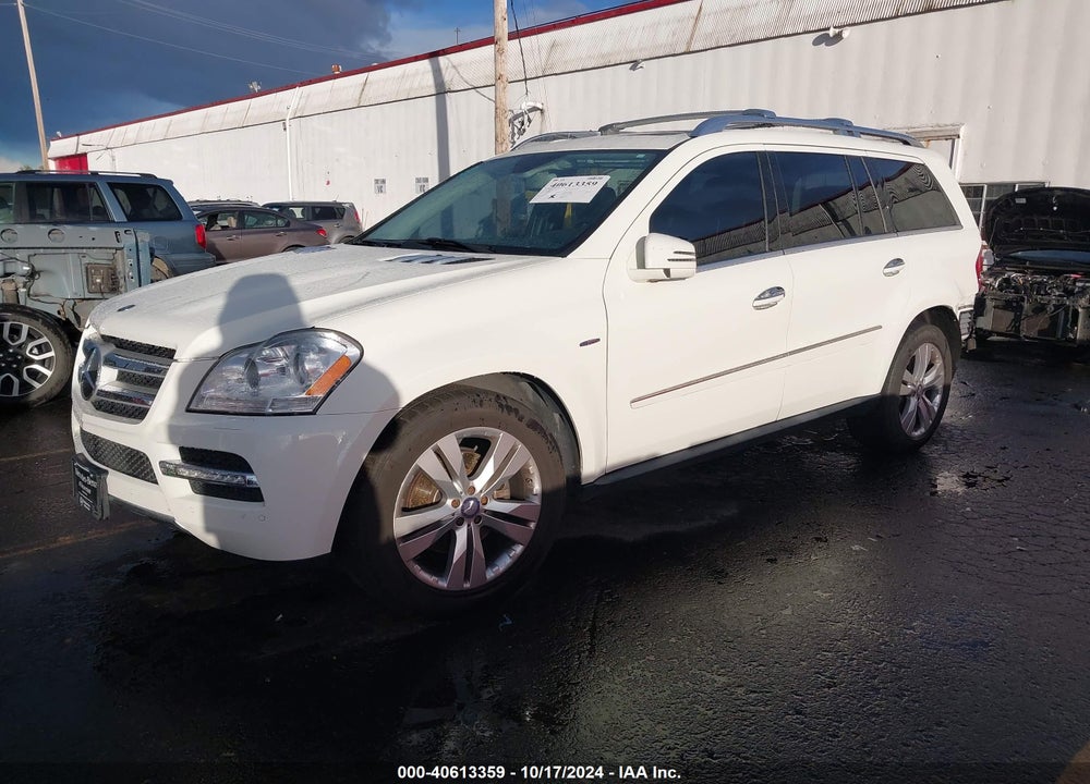 2012 MERCEDES-BENZ GL 350 BLUETEC 4MATIC VIN: 4JGBF2FE2CA770510