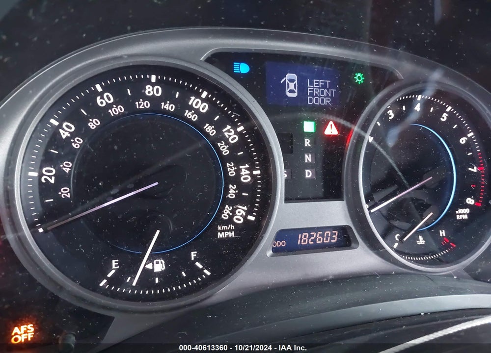 2007 LEXUS IS 250 VIN: JTHCK262672011304