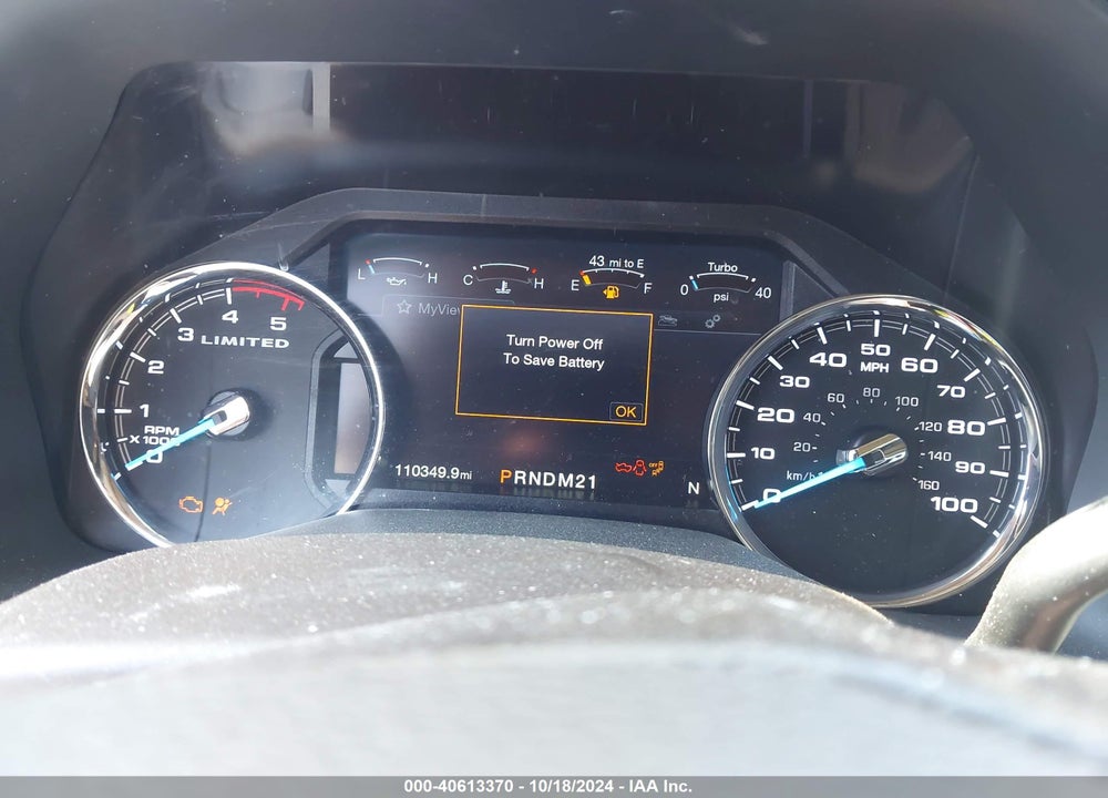 2019 FORD F-250 LIMITED VIN: 1FT7W2BT0KEF48179