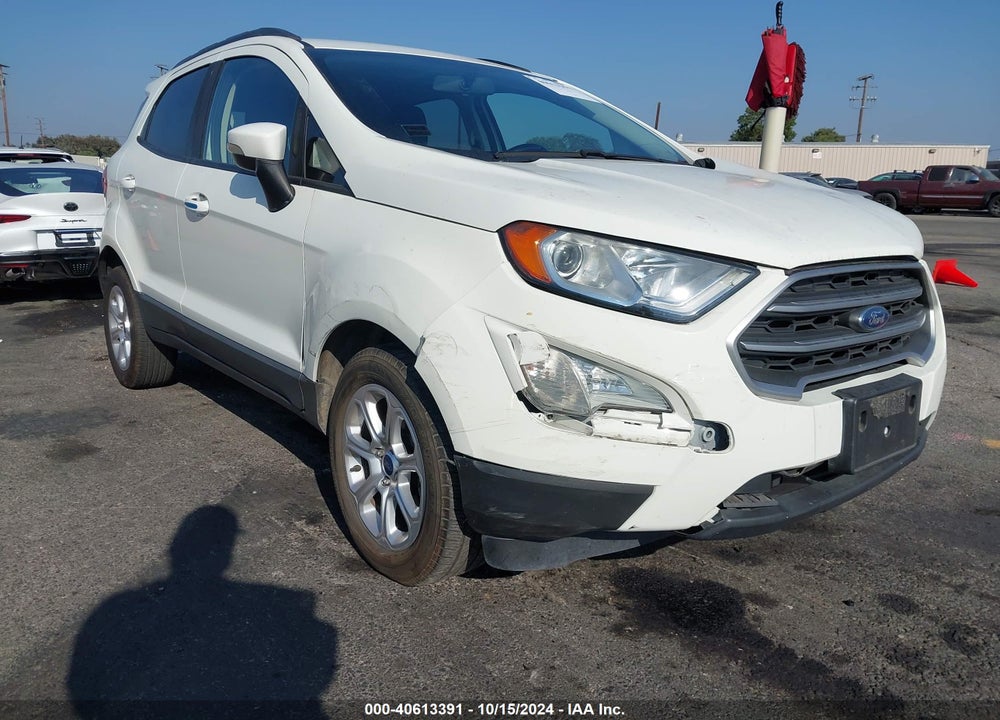2019 FORD ECOSPORT SE VIN: MAJ3S2GE8KC290256