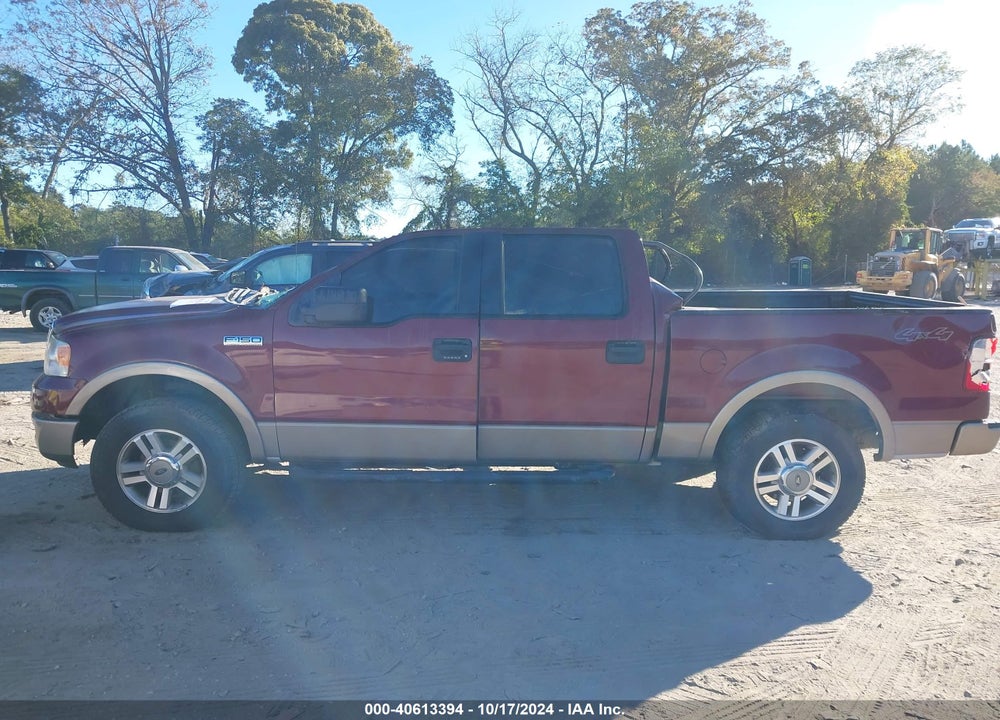 2005 FORD F-150 FX4/LARIAT/XLT VIN: 1FTPW14535KD33331