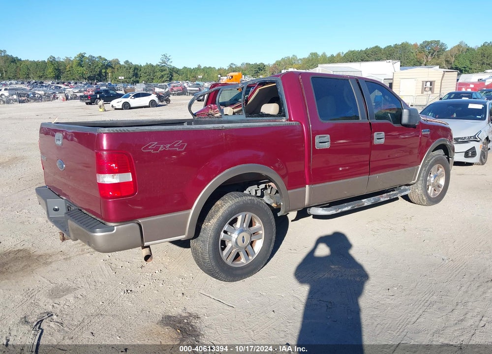 2005 FORD F-150 FX4/LARIAT/XLT VIN: 1FTPW14535KD33331