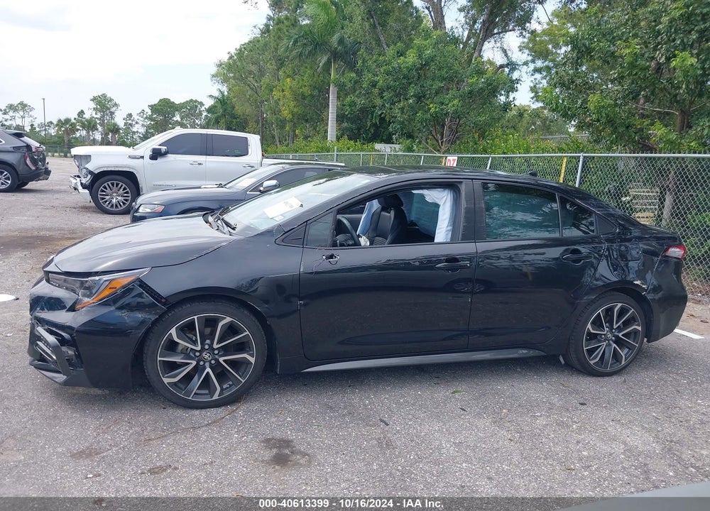 2022 TOYOTA COROLLA XSE VIN: JTDT4MCE2NJ096618