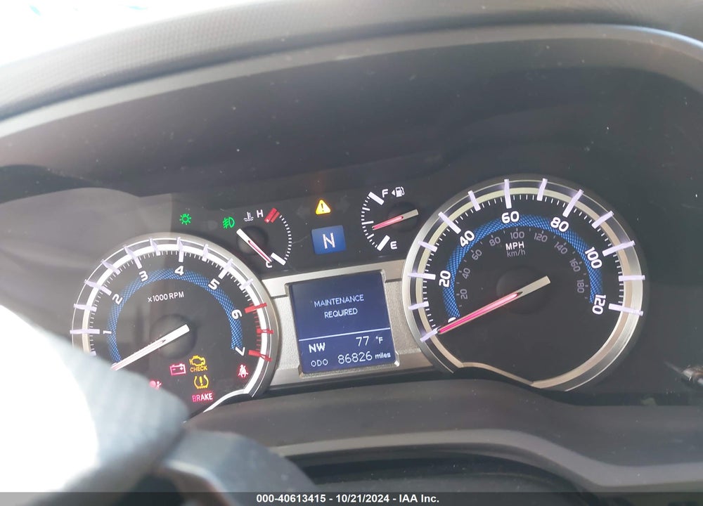 2017 TOYOTA 4RUNNER LIMITED VIN: JTEBU5JR7H5436913