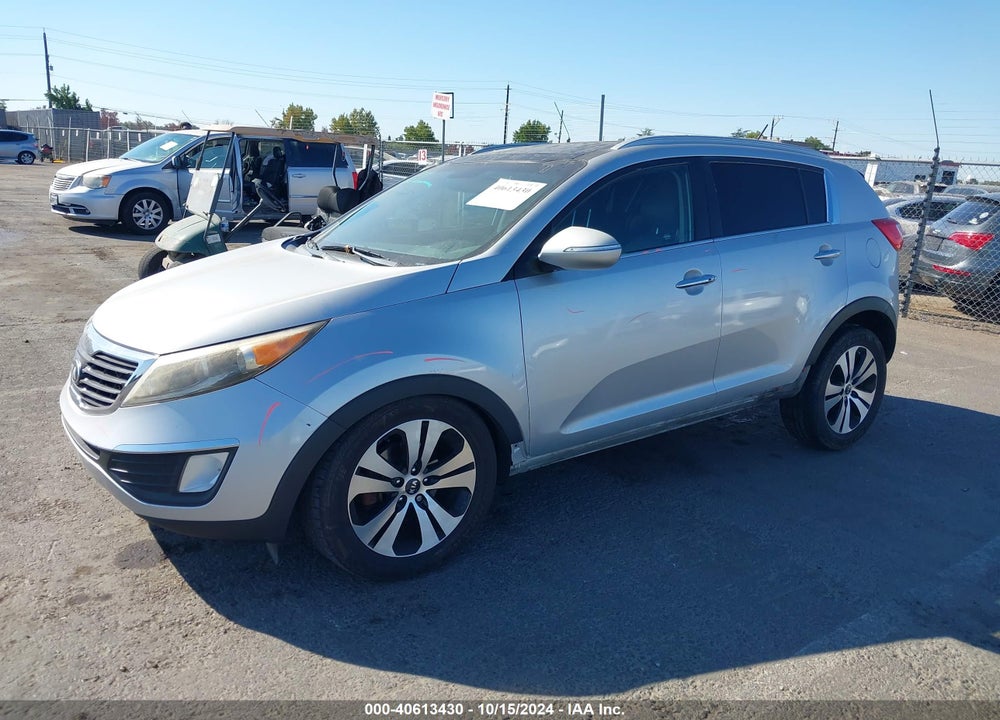 2013 KIA SPORTAGE EX VIN: KNDPC3A28D7442268