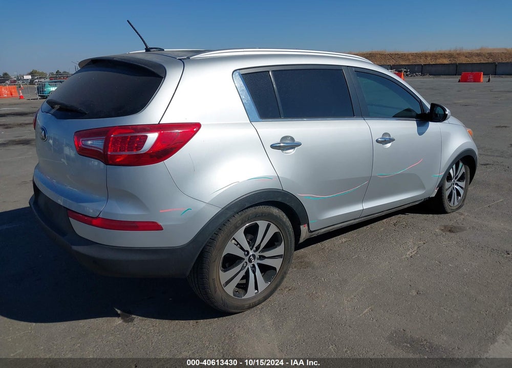 2013 KIA SPORTAGE EX VIN: KNDPC3A28D7442268