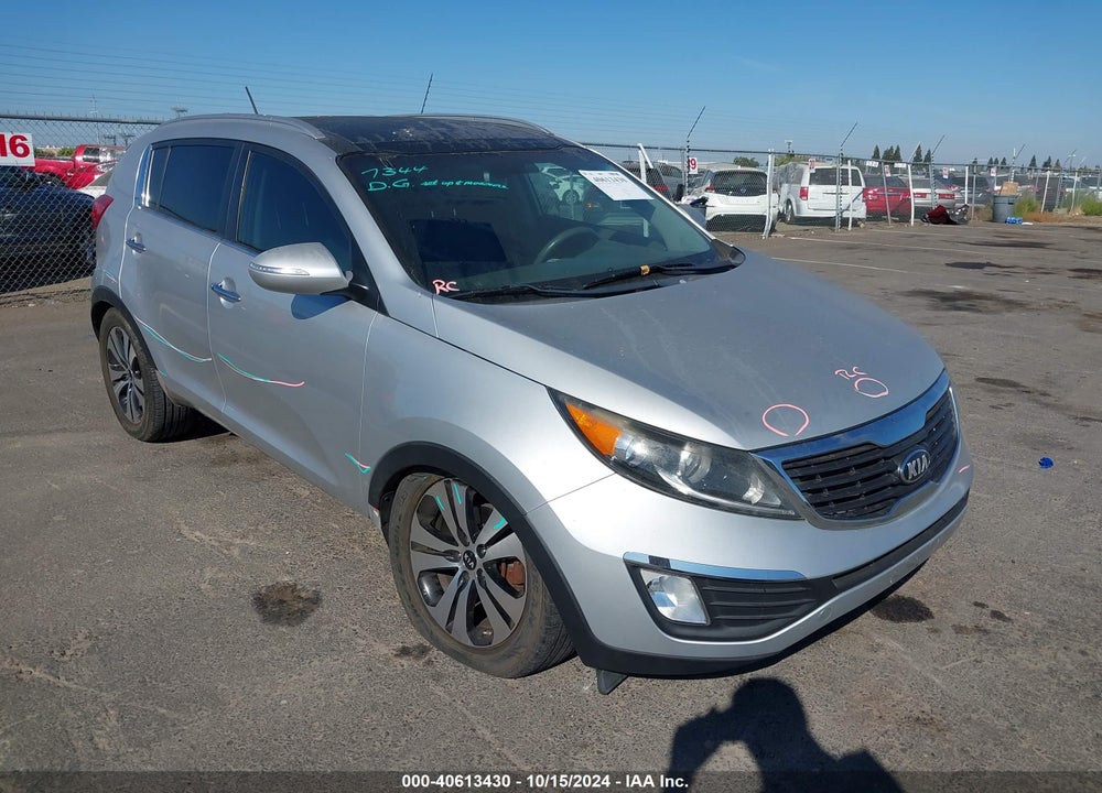 2013 KIA SPORTAGE EX VIN: KNDPC3A28D7442268