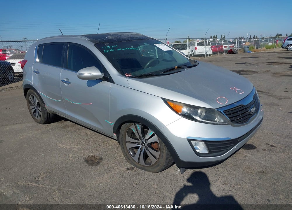 2013 KIA SPORTAGE EX VIN: KNDPC3A28D7442268