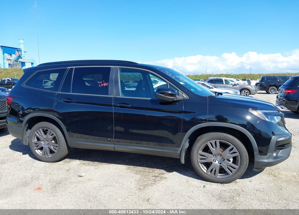 2022 HONDA PILOT AWD SPORT VIN: 5FNYF6H3XNB053459