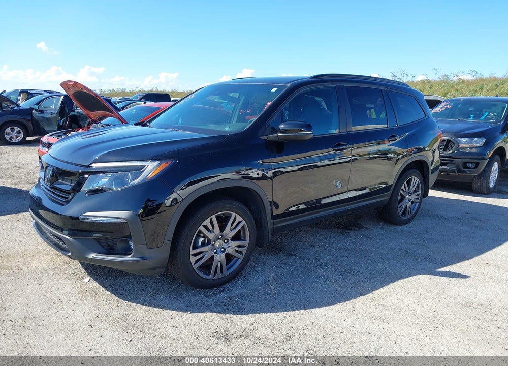 2022 HONDA PILOT AWD SPORT VIN: 5FNYF6H3XNB053459