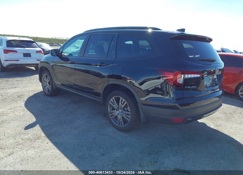 2022 HONDA PILOT AWD SPORT VIN: 5FNYF6H3XNB053459