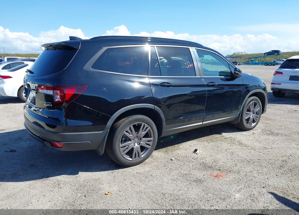 2022 HONDA PILOT AWD SPORT VIN: 5FNYF6H3XNB053459