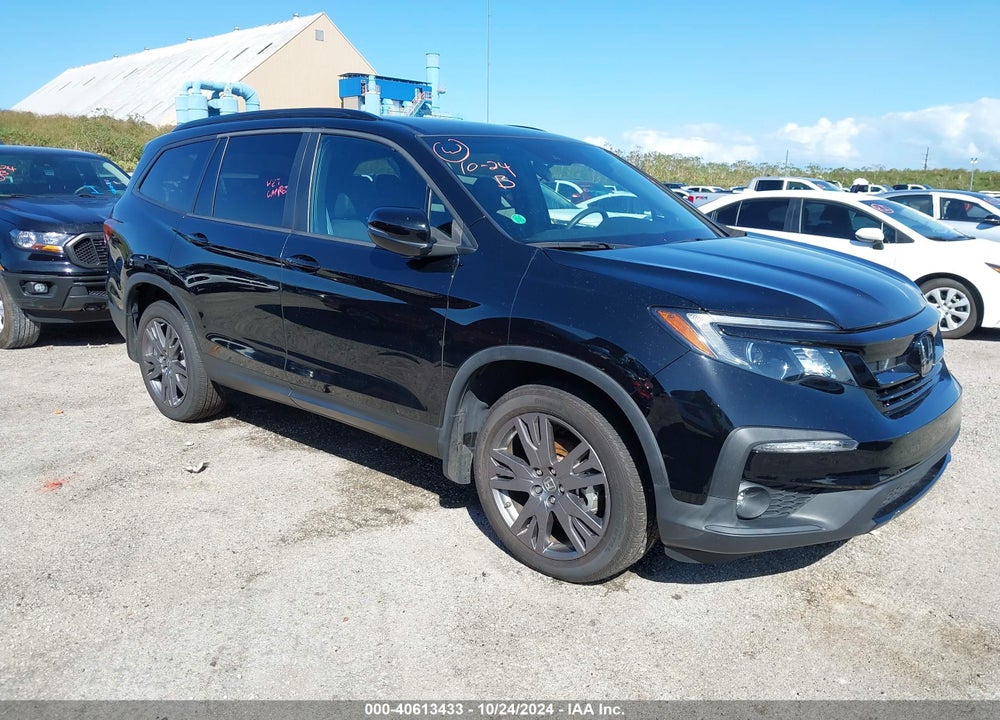 2022 HONDA PILOT AWD SPORT VIN: 5FNYF6H3XNB053459