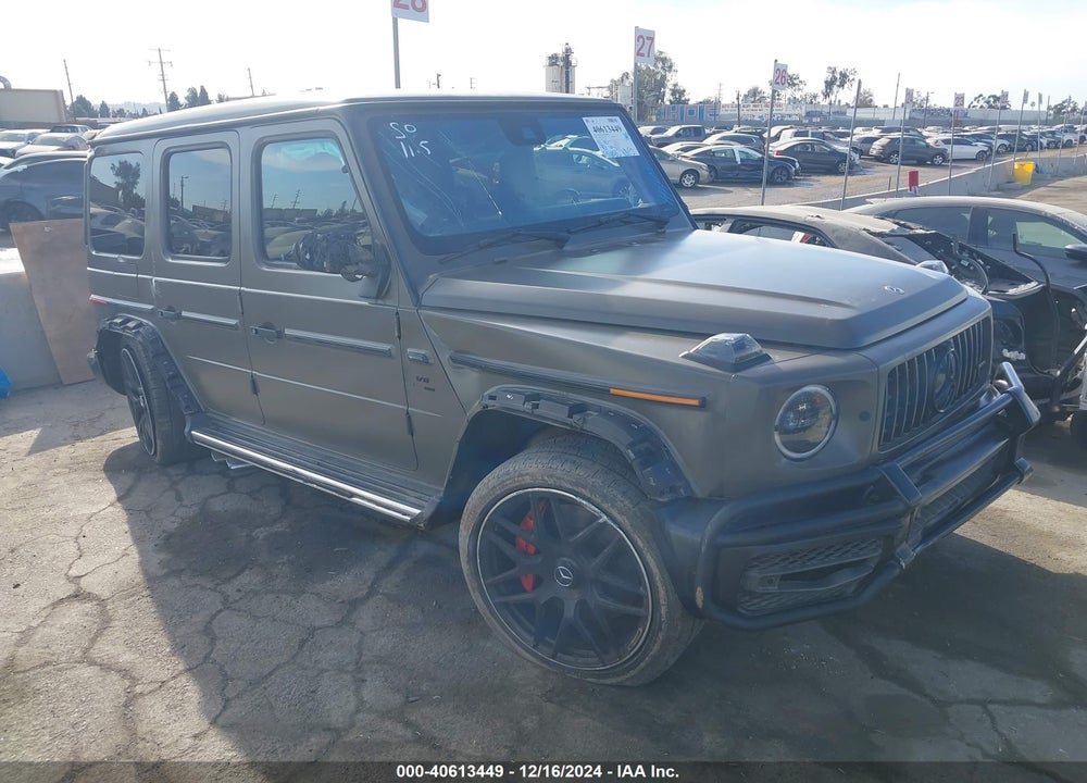 2021 MERCEDES-BENZ AMG G 63 4MATIC VIN: W1NYC7HJ7MX370822