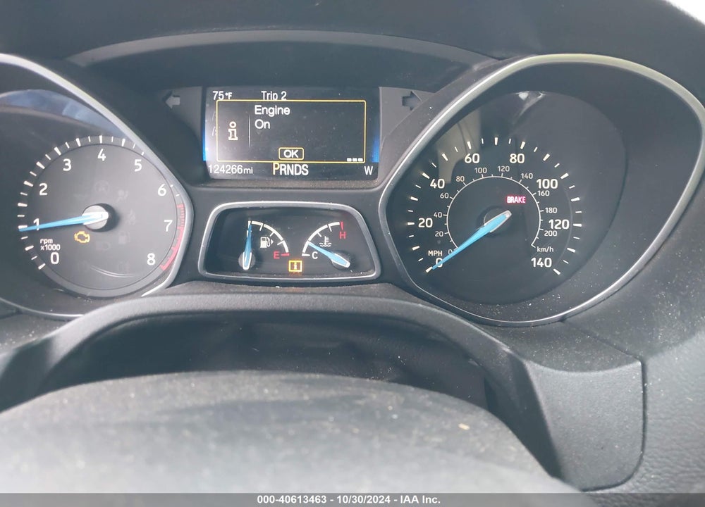 2017 FORD FOCUS TITANIUM VIN: 1FADP3J2XHL279164