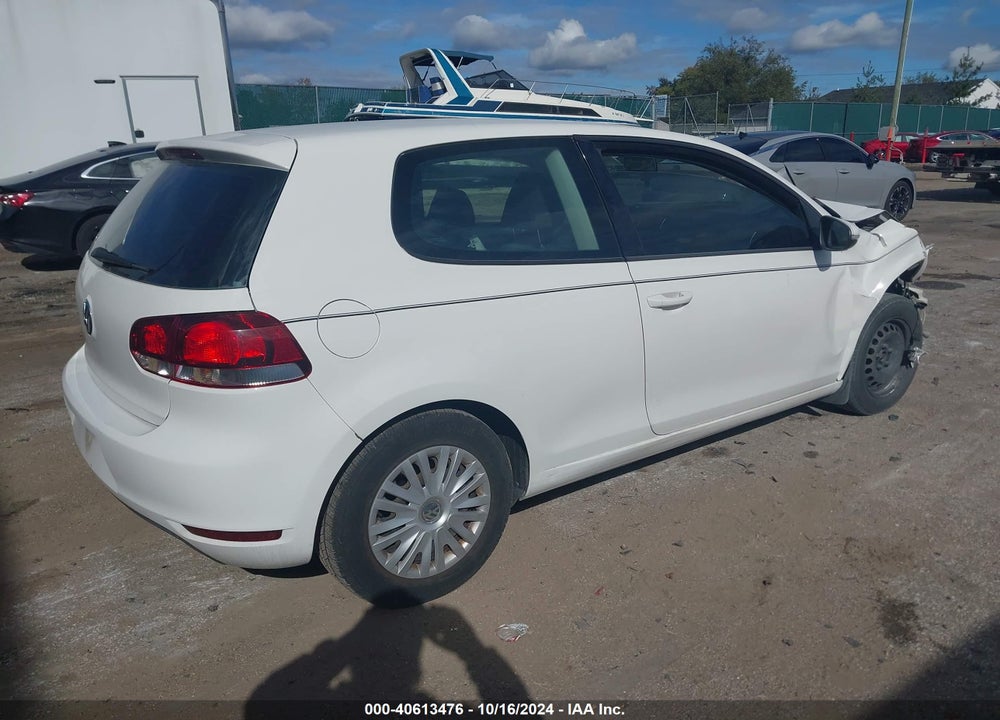 2011 VOLKSWAGEN GOLF 2.5L 2-DOOR VIN: WVWAB7AJXBW145805