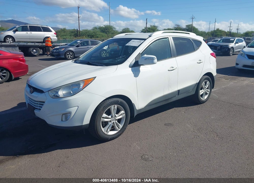 2013 HYUNDAI TUCSON GLS VIN: KM8JU3AC2DU658450