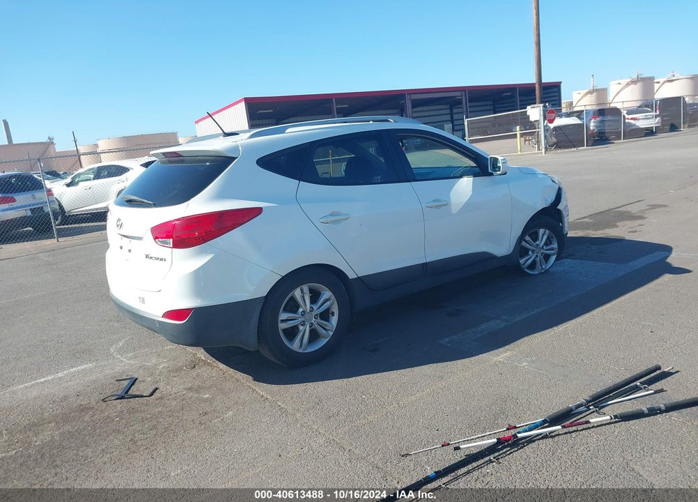 2013 HYUNDAI TUCSON GLS VIN: KM8JU3AC2DU658450